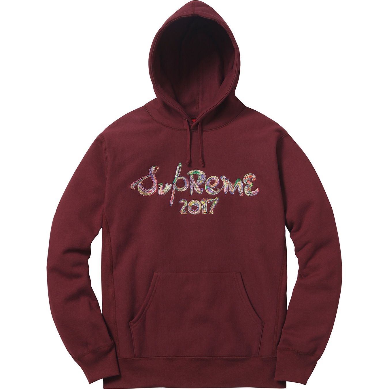 Brush Logo Hooded Sweatshirt view 4
